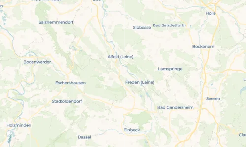 Regenradar Vorschaubild - Aktuelle Niederschläge in Imsen und Umgebung