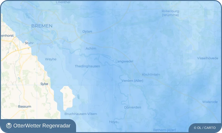 Widget-Vorschau für Intschede Wetter-Widget-Vorschau mit Vorhersagedaten für Intschede