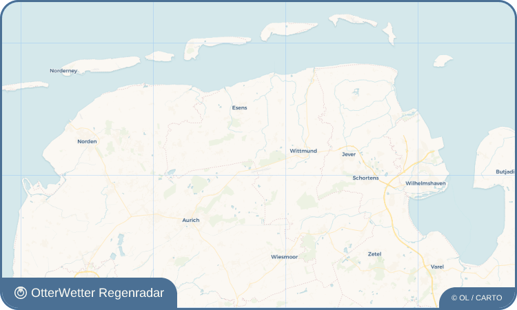 OtterWetter Regenradar-Widget Jackstede