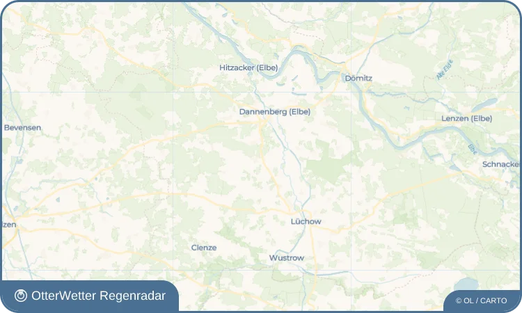Wetter-Widget-Vorschau mit Vorhersagedaten für Jameln