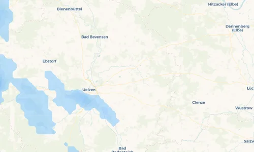 Regenradar Vorschaubild - Aktuelle Niederschläge in Jarlitz und Umgebung
