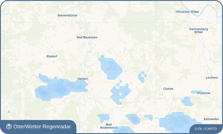 Wetter-Widget-Vorschau mit Vorhersagedaten für Jarlitz