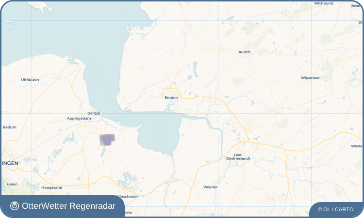 OtterWetter Regenradar-Widget Jarßum