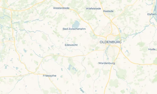 Regenradar Jeddeloh I: aktuelle Niederschläge in Jeddeloh I und Umgebung, Stand 23. Oktober 2026 um 13:10 Uhr