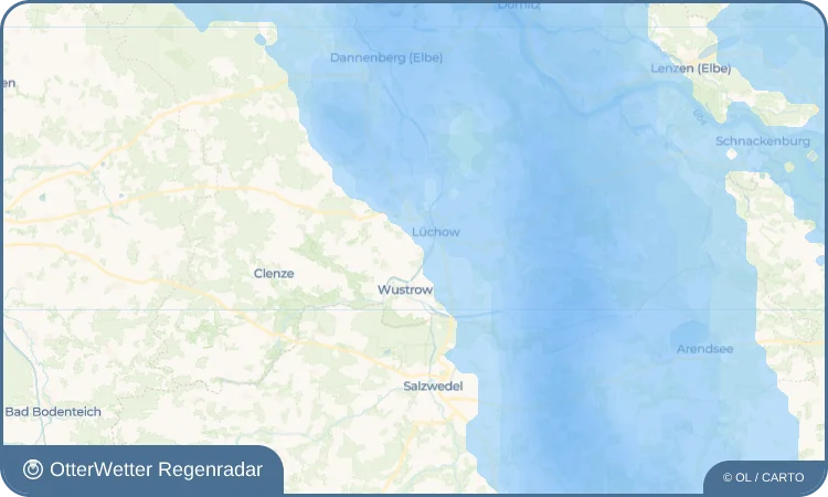 Wetter-Widget-Vorschau mit Vorhersagedaten für Jeetzel