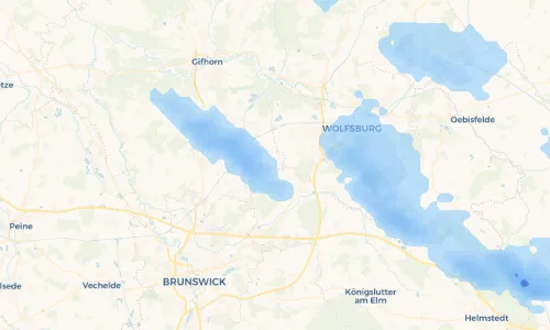 Regenradar Vorschaubild - Aktuelle Niederschläge in Jelpke und Umgebung
