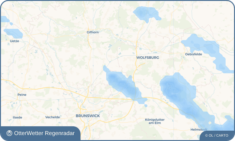 Widget-Vorschau für Jelpke Wetter-Widget-Vorschau mit Vorhersagedaten für Jelpke