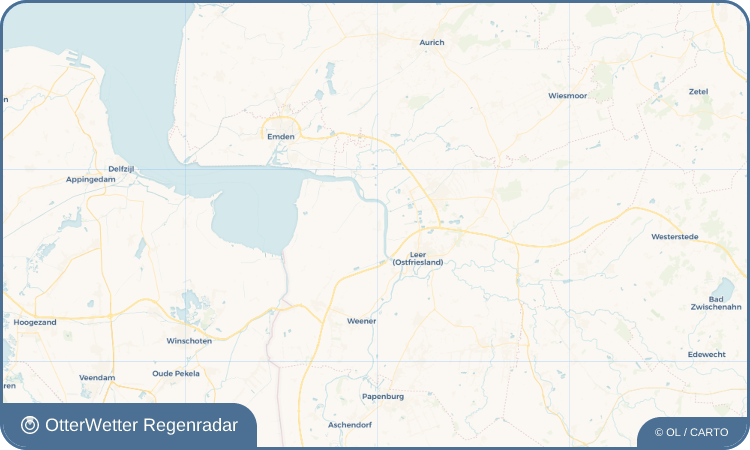 OtterWetter Regenradar-Widget Jemgum