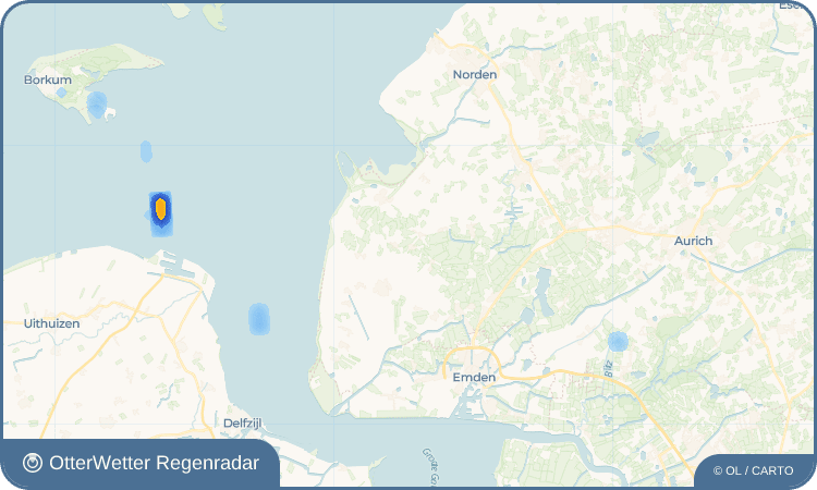 OtterWetter Regenradar-Widget Jennelt