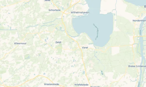 Regenradar Jeringhave: aktuelle Niederschläge in Jeringhave und Umgebung, Stand 18. Oktober 2026 um 23:55 Uhr