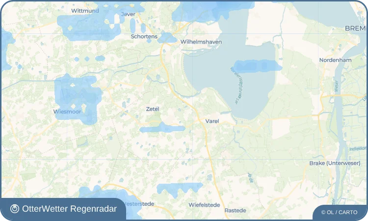 Wetter-Widget-Vorschau mit Vorhersagedaten für Jeringhave