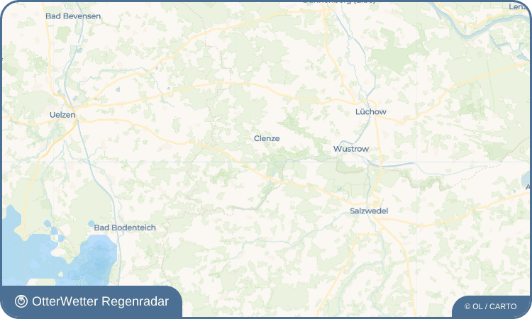 OtterWetter Regenradar-Widget Jiggel