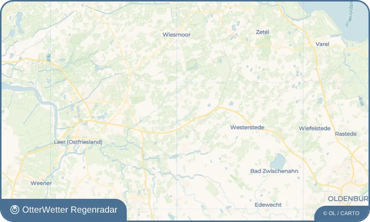 Widget-Vorschau für Jübberde Wetter-Widget-Vorschau mit Vorhersagedaten für Jübberde