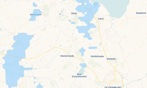 Regenradar-Vorschau: aktuelle Niederschläge in Jührdenerfeld und Umgebung