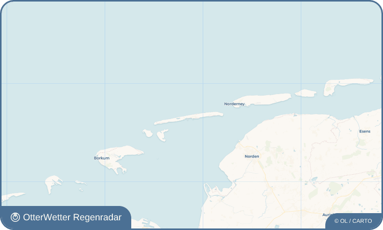 OtterWetter Regenradar-Widget Juist