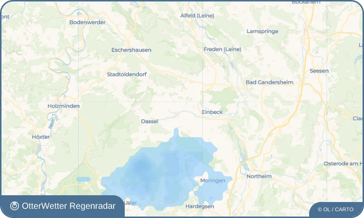 Widget-Vorschau für Juliusmühle Wetter-Widget-Vorschau mit Vorhersagedaten für Juliusmühle