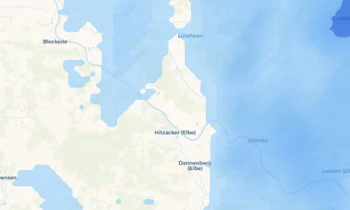 Regenradar Vorschaubild - Aktuelle Niederschläge in Kaarßen und Umgebung
