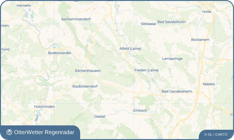 Widget-Vorschau für Kaierde Wetter-Widget-Vorschau mit Vorhersagedaten für Kaierde