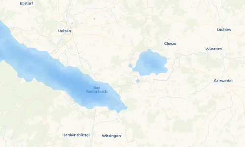 Regenradar Vorschaubild - Aktuelle Niederschläge in Kakau und Umgebung