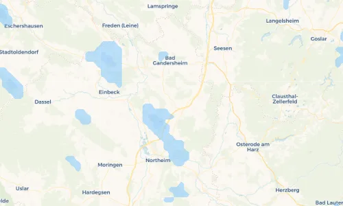 Regenradar Vorschaubild - Aktuelle Niederschläge in Kalefeld und Umgebung