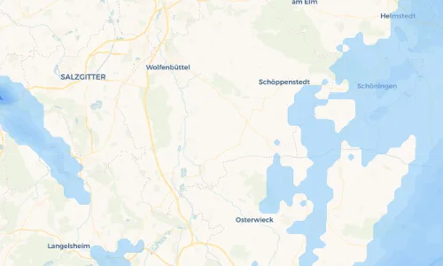 Regenradar Vorschaubild - Aktuelle Niederschläge in Kalme und Umgebung