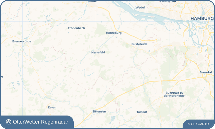 Wetter-Widget-Vorschau mit Vorhersagedaten für Kammerbusch