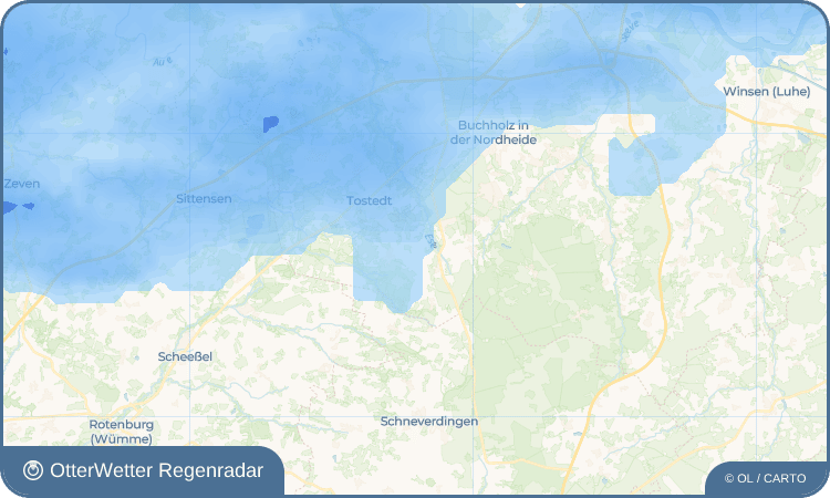 OtterWetter Regenradar-Widget Kampen