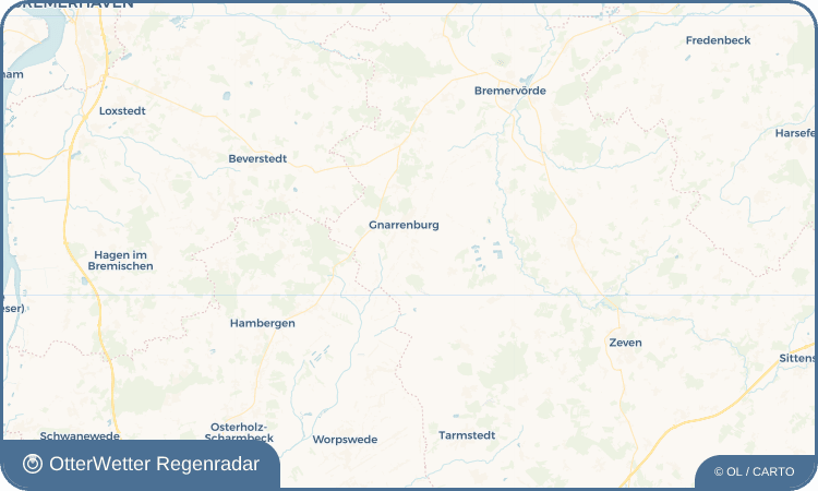 OtterWetter Regenradar-Widget Karlshöfenerberg