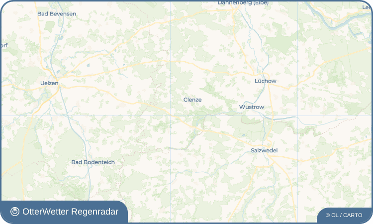 OtterWetter Regenradar-Widget Kassau