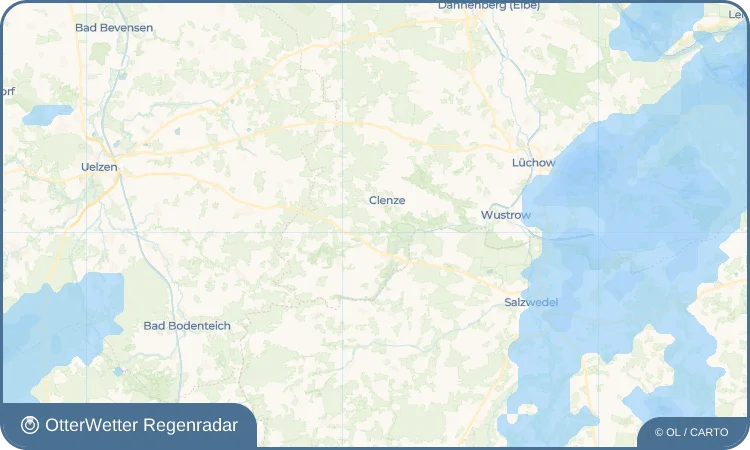 Wetter-Widget-Vorschau mit Vorhersagedaten für Kassau