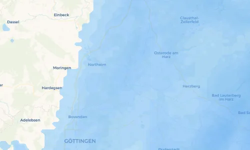 Regenradar Vorschaubild - Aktuelle Niederschläge in Katlenburg und Umgebung