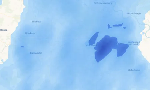 Regenradar Vorschaubild - Aktuelle Niederschläge in Kaulitz und Umgebung