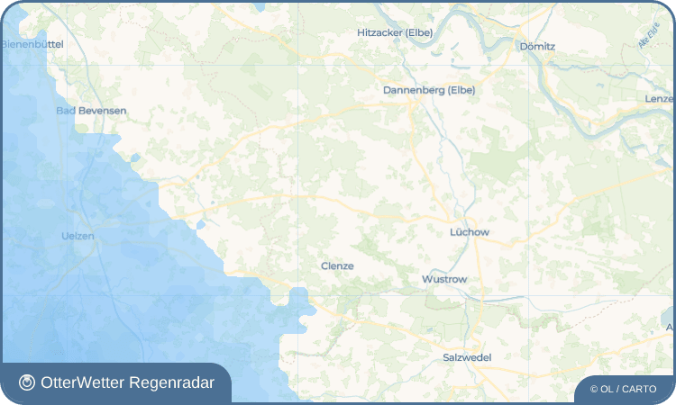 OtterWetter Regenradar-Widget Kiefen