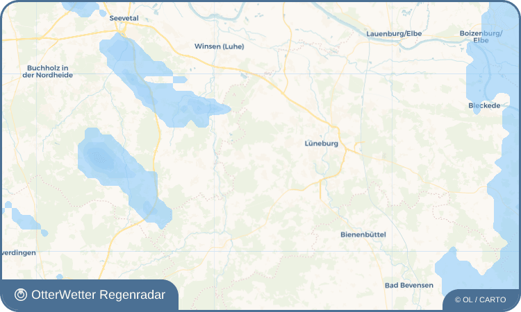 OtterWetter Regenradar-Widget Kirchgellersen