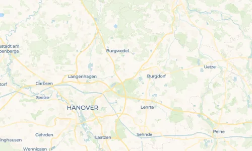 Regenradar Vorschaubild - Aktuelle Niederschläge in Kirchhorst und Umgebung