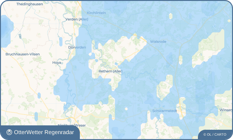 Widget-Vorschau für Kirchwahlingen Wetter-Widget-Vorschau mit Vorhersagedaten für Kirchwahlingen