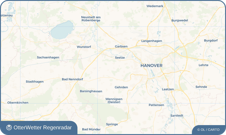 OtterWetter Regenradar-Widget Kirchwehren