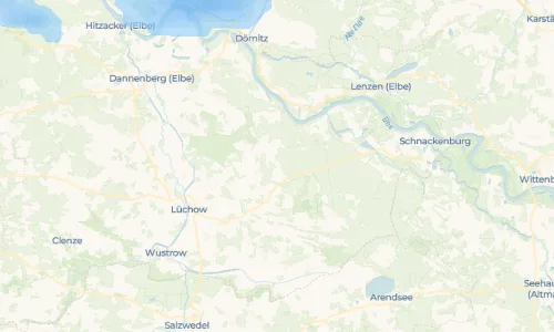 Regenradar Vorschaubild - Aktuelle Niederschläge in Klautze und Umgebung
