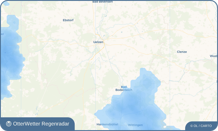 OtterWetter Regenradar-Widget Klein Bollensen