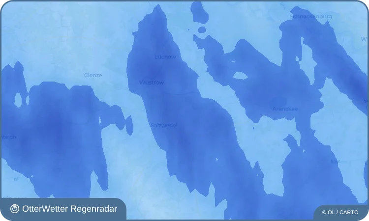 Widget-Vorschau für Klein Chüden Wetter-Widget-Vorschau mit Vorhersagedaten für Klein Chüden