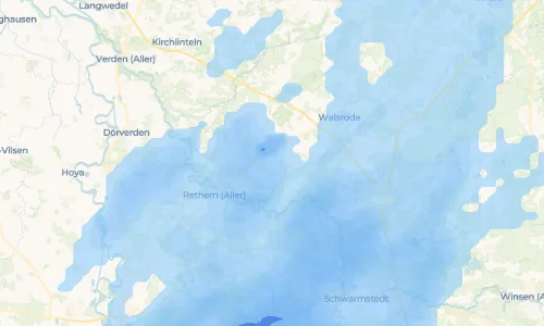 Regenradar-Vorschau: aktuelle Niederschläge in Klein Eilstorf und Umgebung