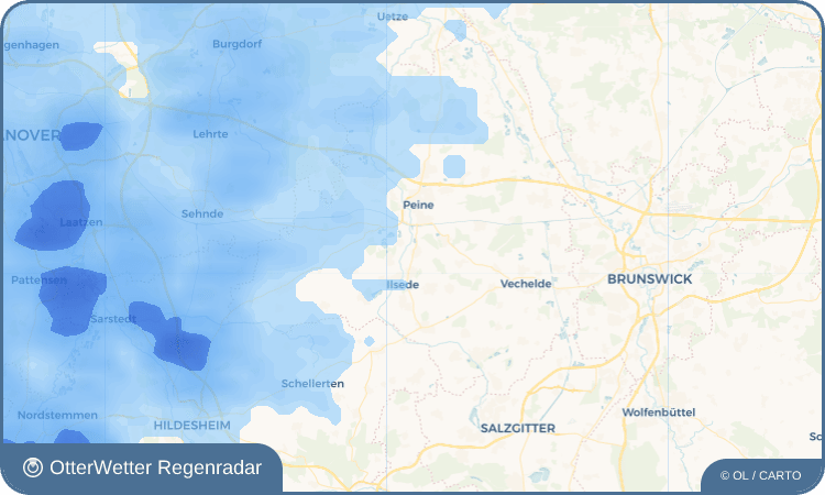 OtterWetter Regenradar-Widget Klein Ilsede