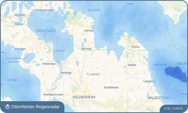 Widget-Vorschau für Klein Lobke Wetter-Widget-Vorschau mit Vorhersagedaten für Klein Lobke