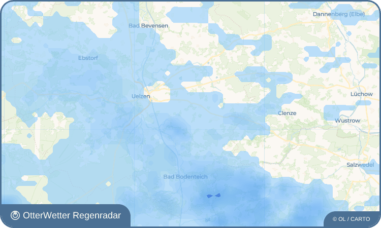 Widget-Vorschau für Klein Pretzier Wetter-Widget-Vorschau mit Vorhersagedaten für Klein Pretzier