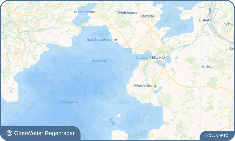 OtterWetter Regenradar-Widget Klein Scharrel