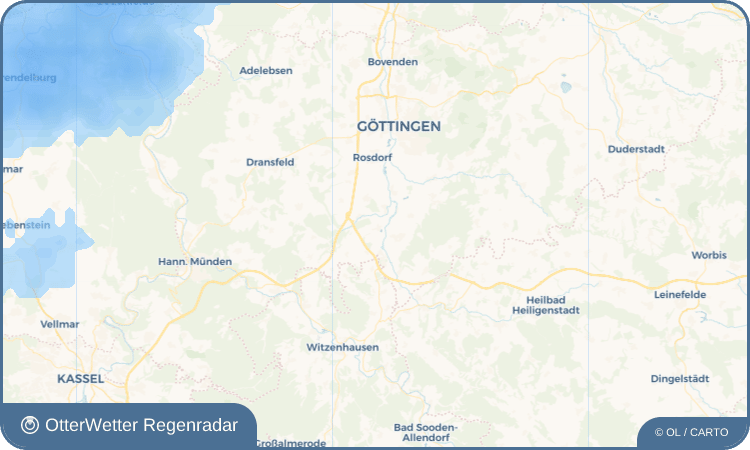 OtterWetter Regenradar-Widget Klein Schneen