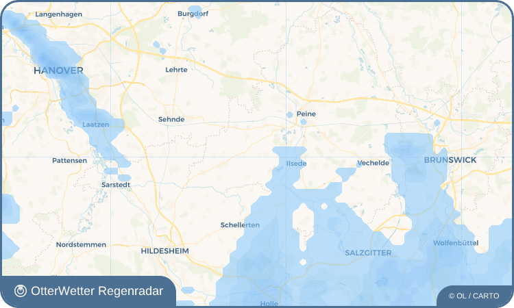 OtterWetter Regenradar-Widget Klein Solschen