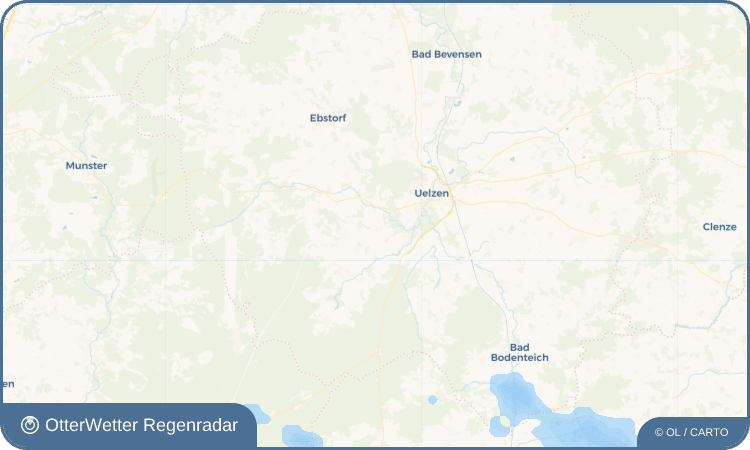 OtterWetter Regenradar-Widget Klein Süstedt