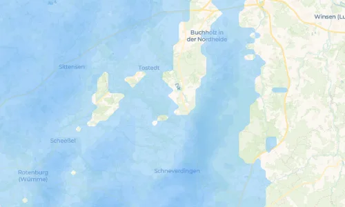 Regenradar Vorschaubild - Aktuelle Niederschläge in Klein Todtshorn und Umgebung