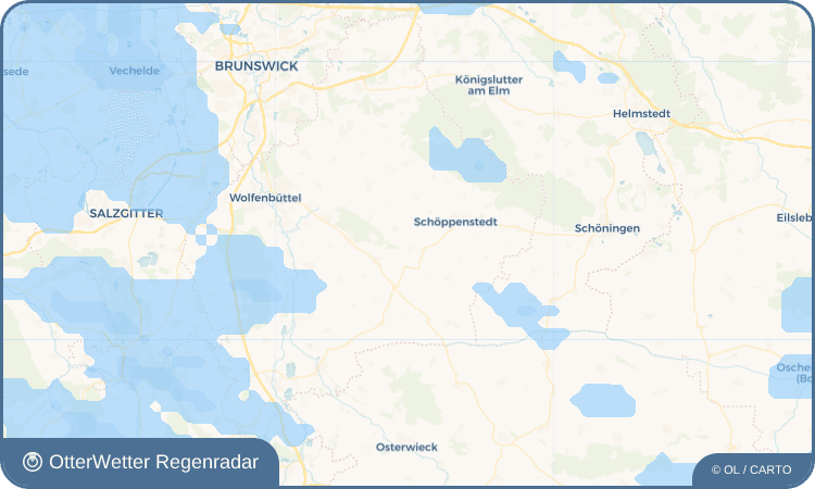 OtterWetter Regenradar-Widget Klein Vahlberg